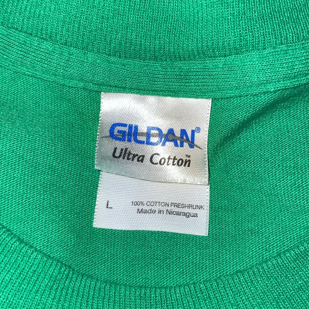 NWOT Minnesota North Stars Green T-Shirt.  Size Large. - Picture 4 of 5